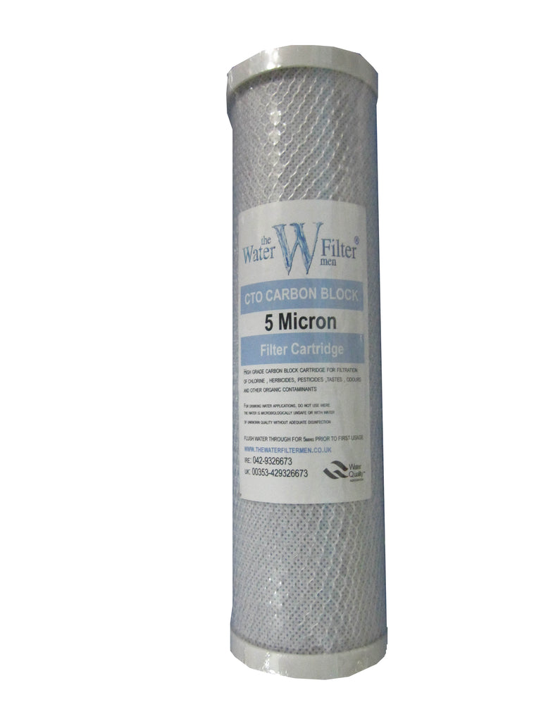 10 inch Carbon Block Water Filter Cartridge - Water Filter Men