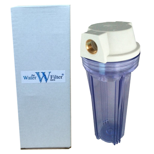 10-Zoll-Wasserfiltergehäuse 1/2-Zoll-Anschlüsse - Wasserfilter Männer