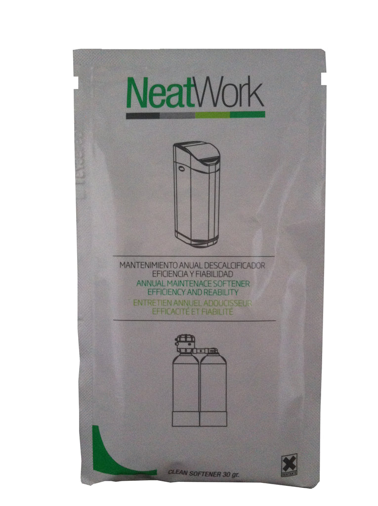 Water Softener Descaling Cleaner Self Service Sachet - Water Filter Men