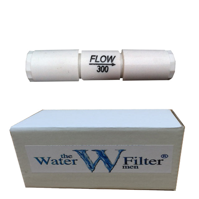 Umkehrosmose-Inline-Durchflussbegrenzer 300ml / 500ml - Wasserfilter Männer
