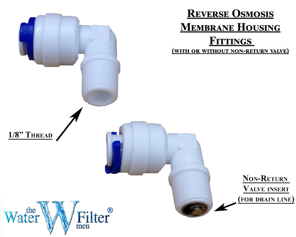 Starrer Ellbogen Quickfit Pushfit - Wasserfilter Männer