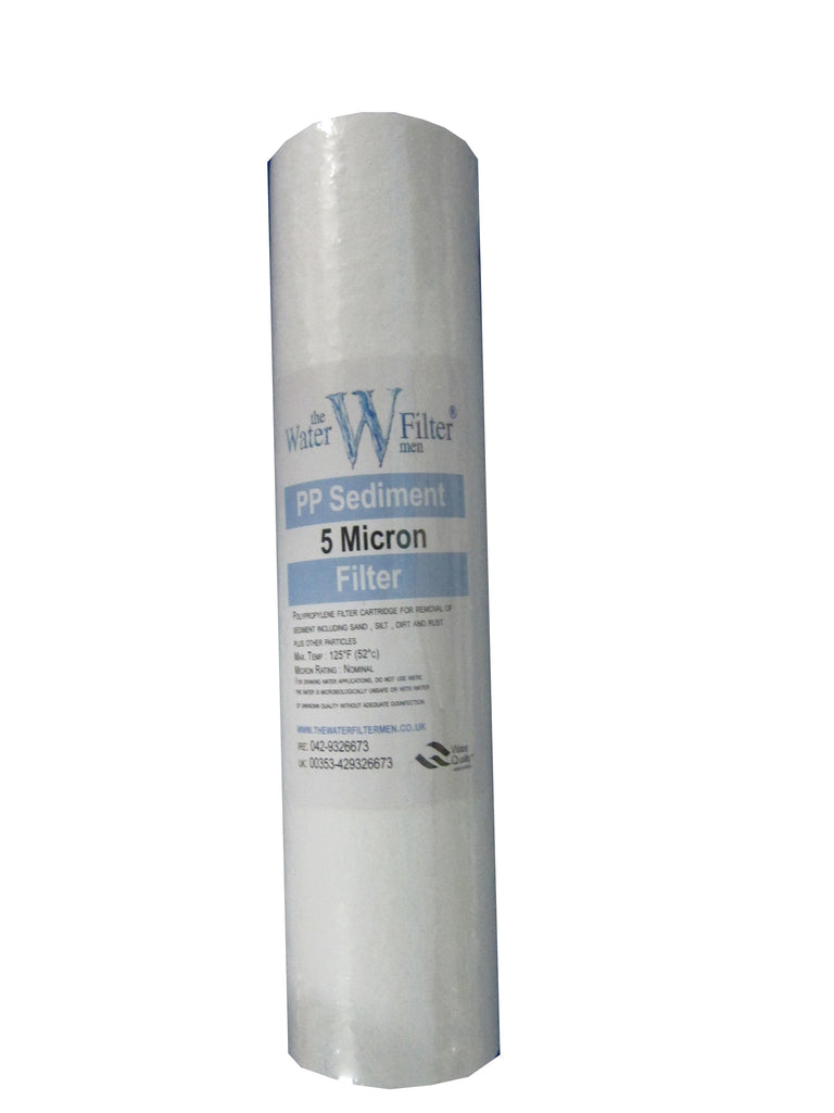 Cartucho de filtro de agua de sedimentos de 10 pulgadas PP - Filtro de agua para hombres
