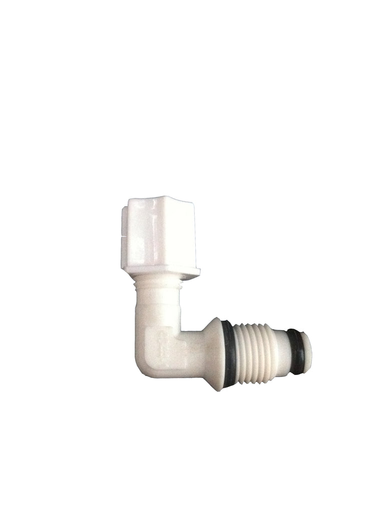 Codo macho de doble anillo - Filtro de agua para hombres