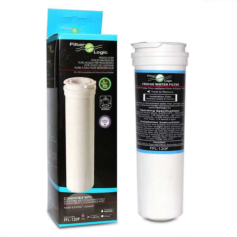 FFL-120F FilterLogic Compatible Fisher & Paykel 836848 et 836860 - Filtres à eau pour hommes