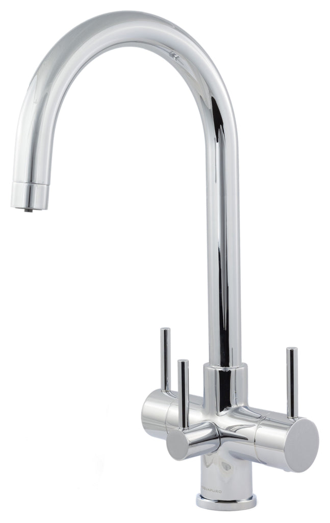 Verona 3 Lever Dual Flow Chrome - Filtre à eau Homme