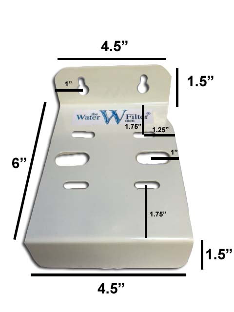 Water Filter Housing Mounting Brackets - Water Filter Men