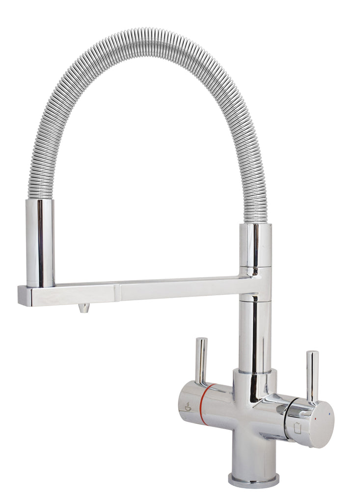 Aquila 4 in 1 Instant Boiling Water Tap Chrome