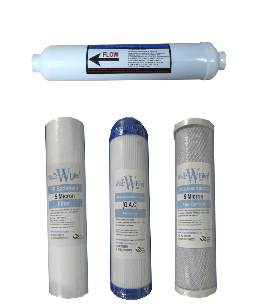 Set annuale di filtri per acqua ad osmosi inversa Set 1 - Filtri per acqua Uomo