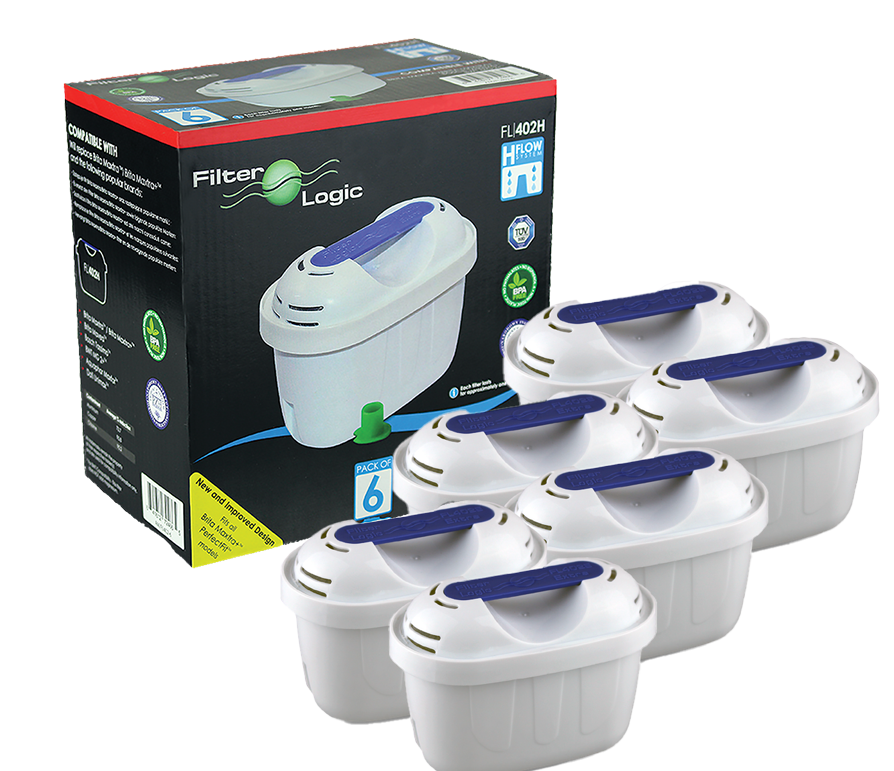 FilterLogic compatible with Brita Maxtra (6 x FL-402)