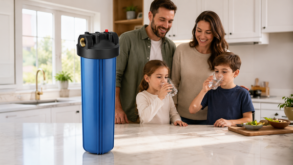 20” Big Blue Water Filter Housing 1” Ports