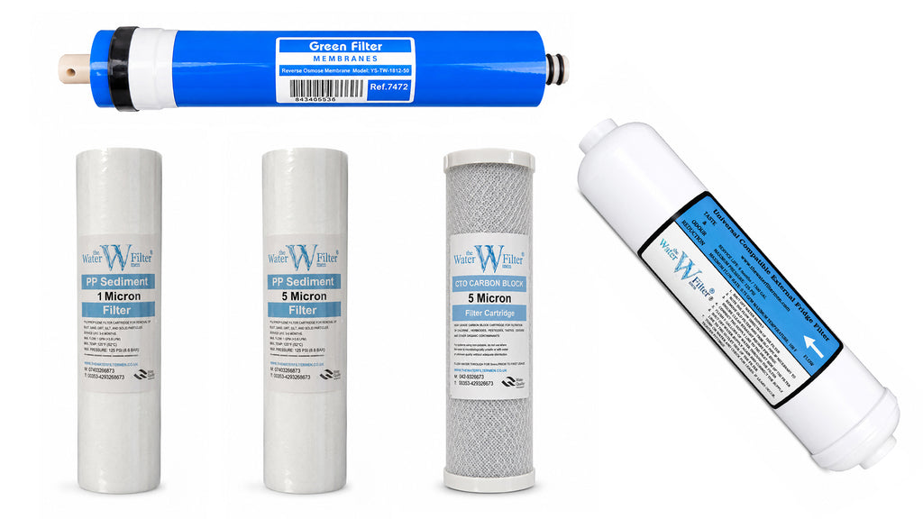 RO Filter Replacement Kit – 5 Stage Set 2