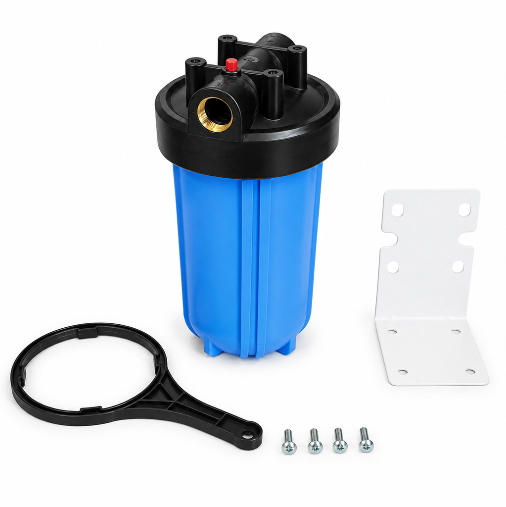 10” Big Blue Water Filter Housing 1” Ports