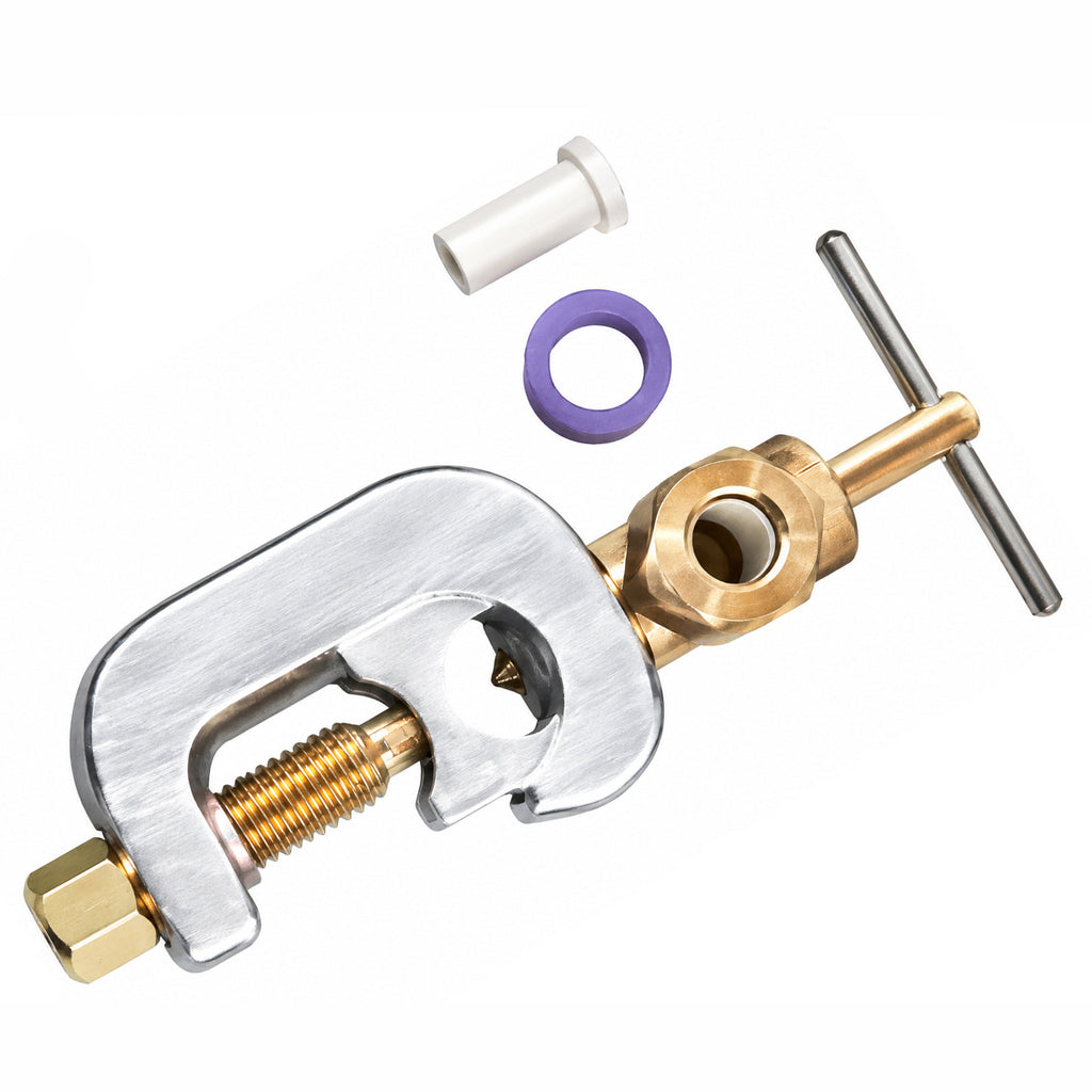 Self Piercing Saddle Valve Clamp water feed connector for Copper Pipe