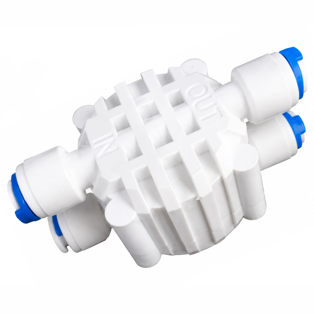 RO Auto Shut-Off Valve (4-Way Push-Fit)