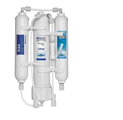 3 Stage Compact Reverse Osmosis System for Tropical Fish Marine RO 50gpd - Water Filter Men
