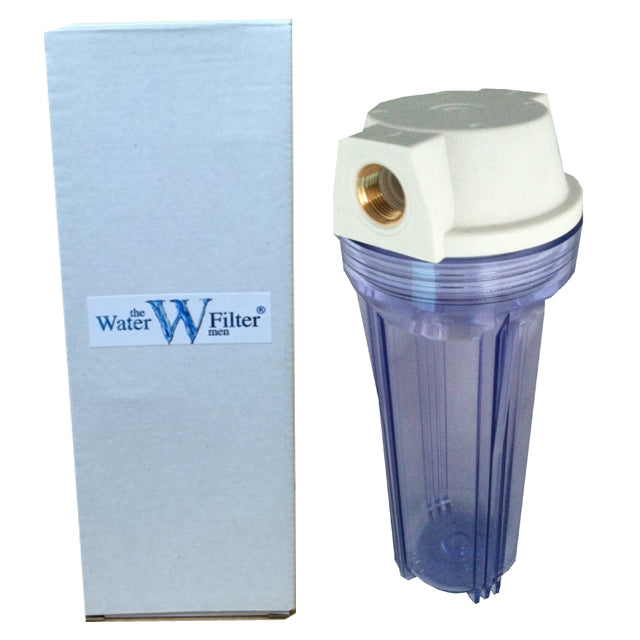 10 inch Water Filter Housing 1/2 inch Ports - Water Filter Men
