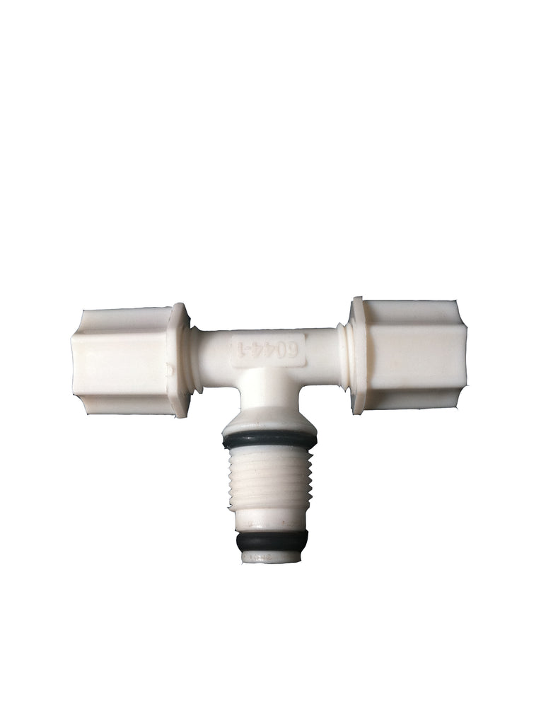 Double o ring Male Branch Tee Fitting Jaco T - Water Filter Men