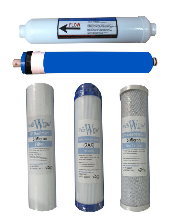 Complete Reverse Osmosis Filter Set Option 1 - Water Filter Men