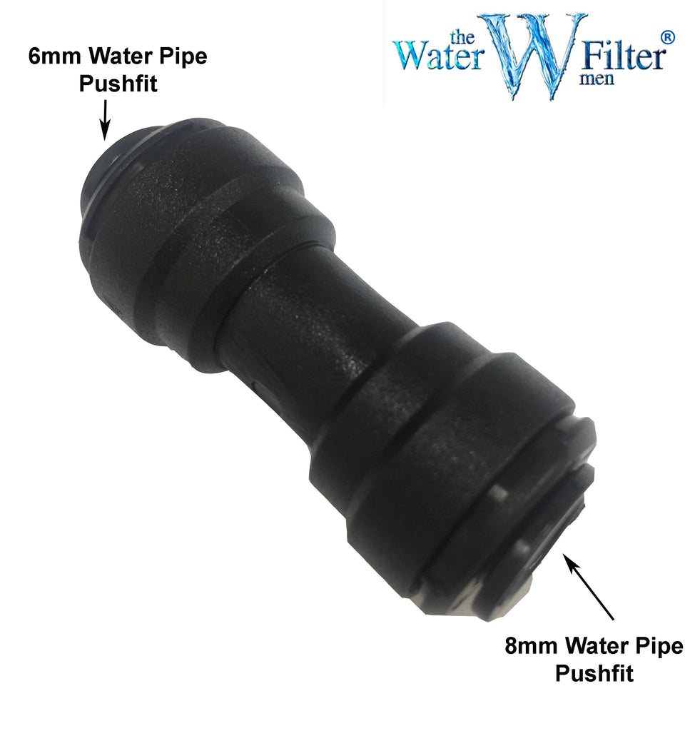 Reducing Straight Connector Fitting Quickfit Pushfit - Water Filter Men