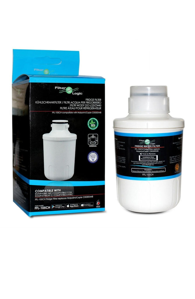 FilterLogic FFL-105CH Compatible with Indesit Hotpoint C00300448 - Water Filter Men