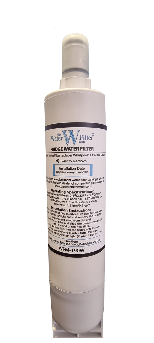 WFM190W Compatible Whirlpool SBS002 / 4396508 or Smeg SA550F Base Gri