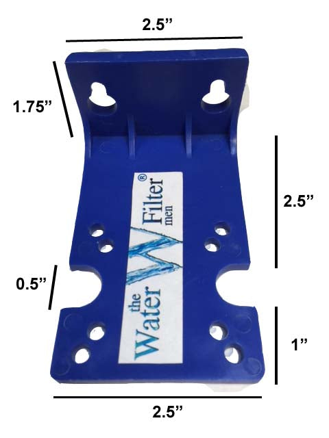 Water Filter Housing Mounting Brackets - Water Filter Men