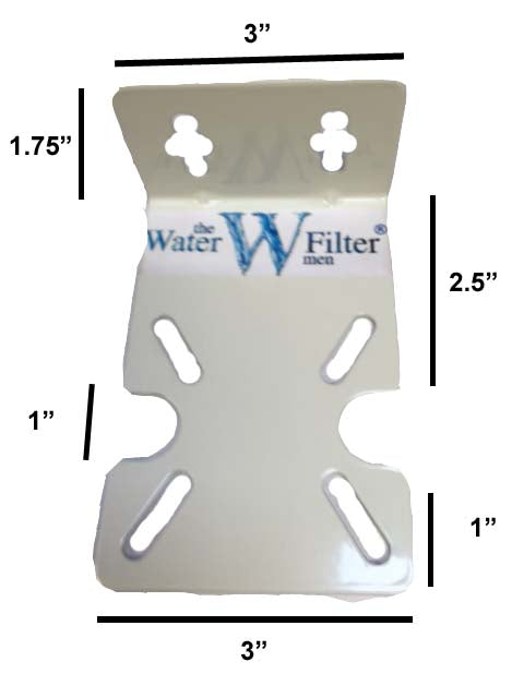 Water Filter Housing Mounting Brackets - Water Filter Men