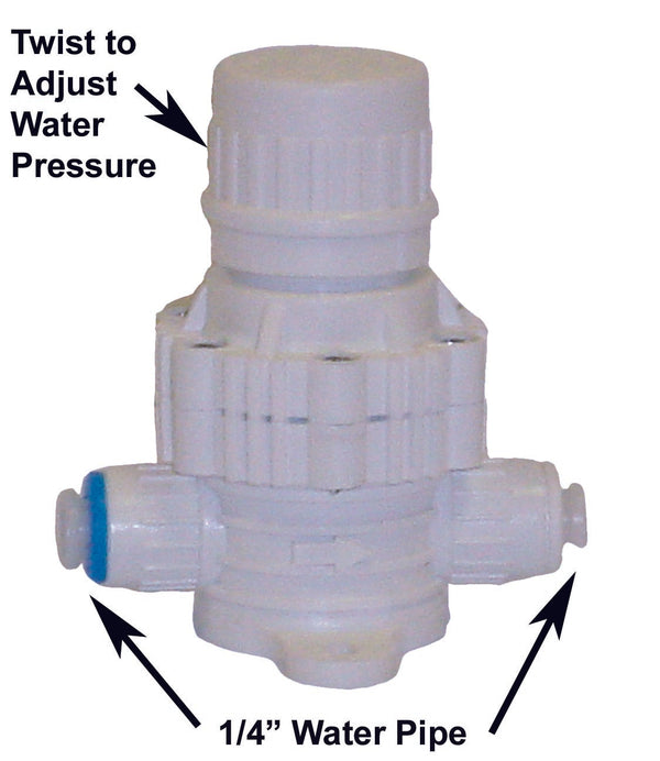 Adjustable Inline Water Pressure Regulator Valve 1/4