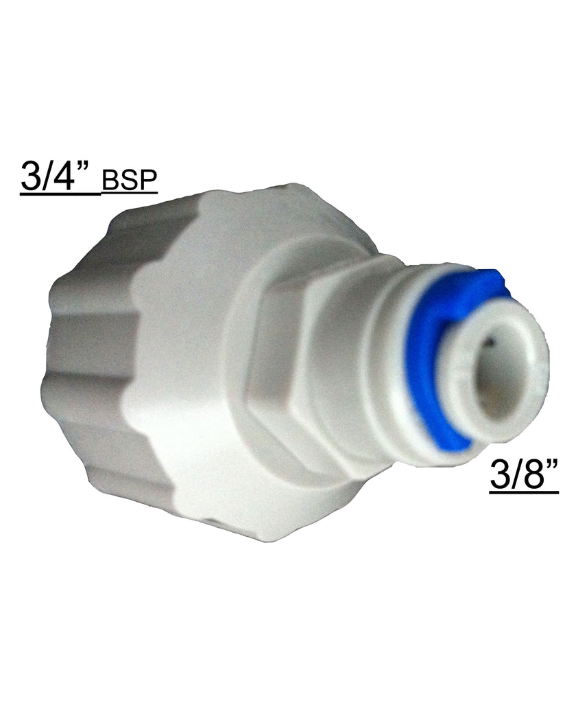 Female Adaptor Reducer Connector Fitting to Quickfit Pushfit Water Pipe - Water Filter Men